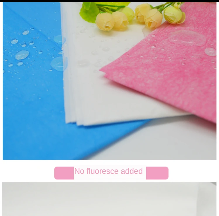disposable waterproof bed sheet  massage bed sheet disposable bed sheet for beauty salon blue 80*180 60 pieces/bag