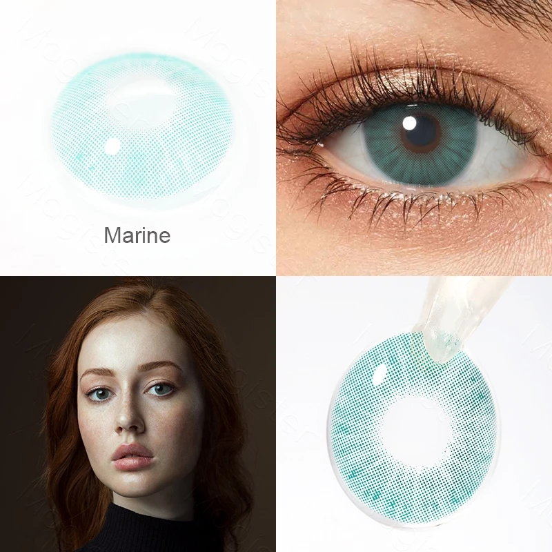  Контактные линзы от нового производителя контактные true color hazel brown beauty big