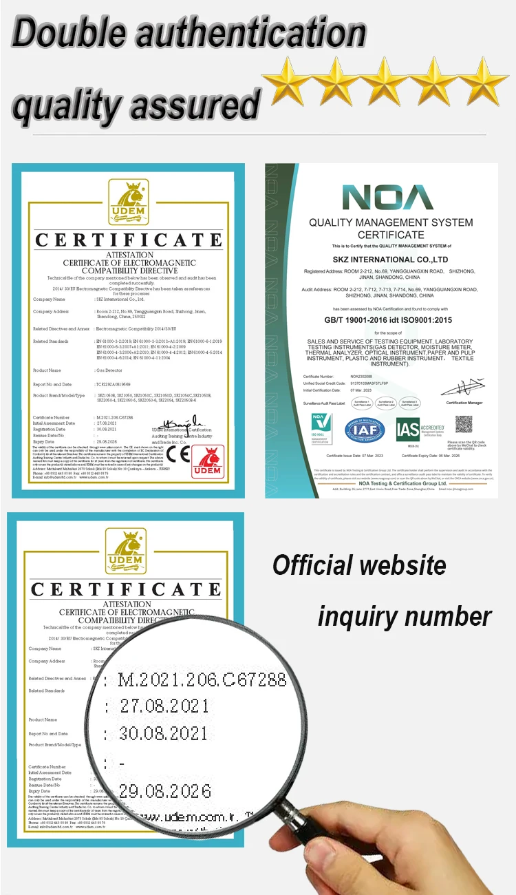 SKZ1050B Atmospheric specific fixed online 0-10ppm Carbon monoxide CO gas tester machine