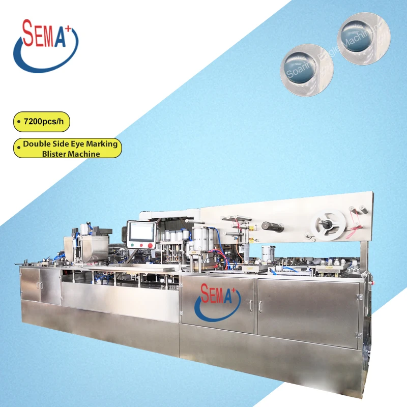 Full Automatic Packaging Liquid Perfume essential oil Oil Blister Packing Machine For Sale