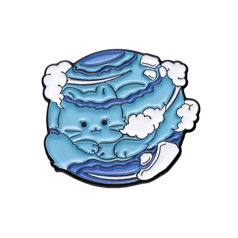 Эмалированные Значки для шляп с круглой кнопкой