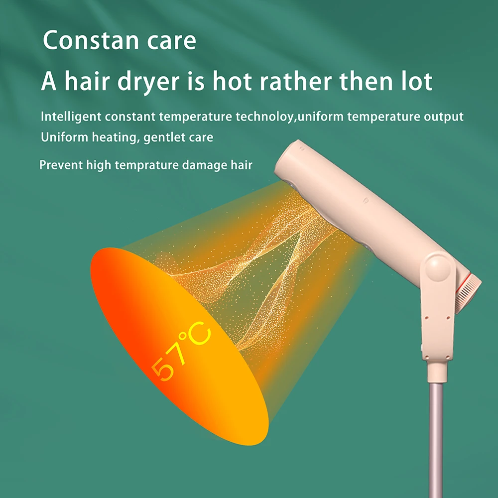 Quick-drying Vertical Hair Dryer Machine Free Your Hands Standing Type Hair Dryer