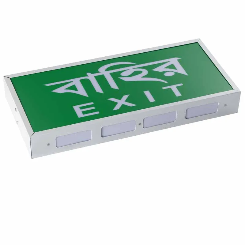 Luminescent Sign PVC Luminous Safety Signs Emergency Exit Sign