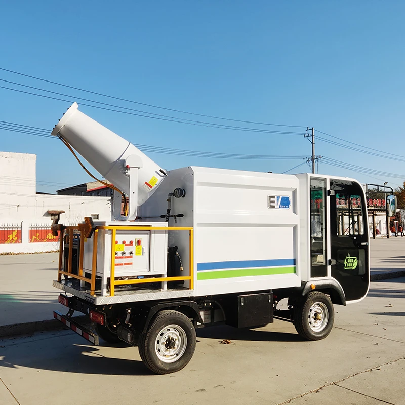 Fog Cannon Dust Suppression Vehicle Water Tank Street Green Garden Fire Truck Water Cannon Tank Sale