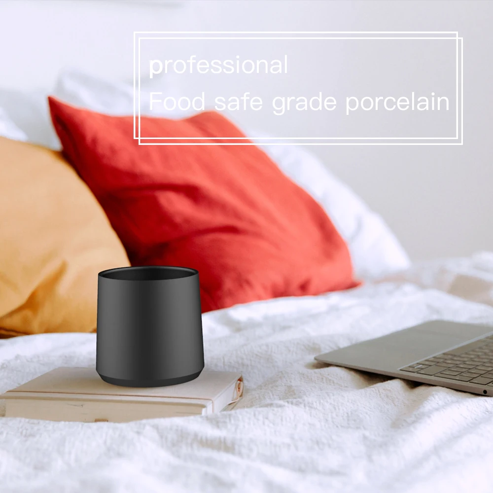 
White insulated ceramic coffee for one mug sublimation Arabic style as gift box or daliy using. 