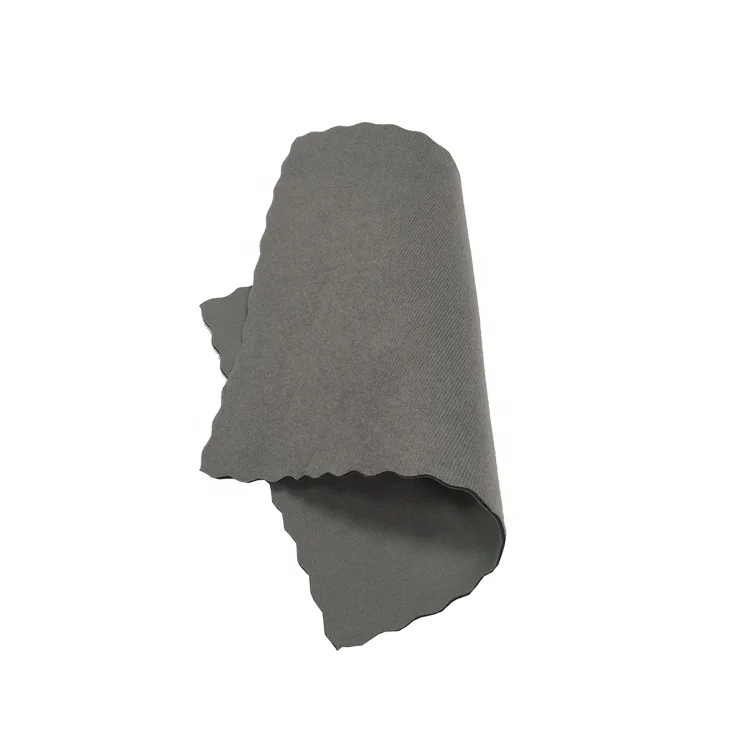 Wholesale High Performance Premium Thick Green Orange White Neoprene Velvet Fabric Rubber Sheet