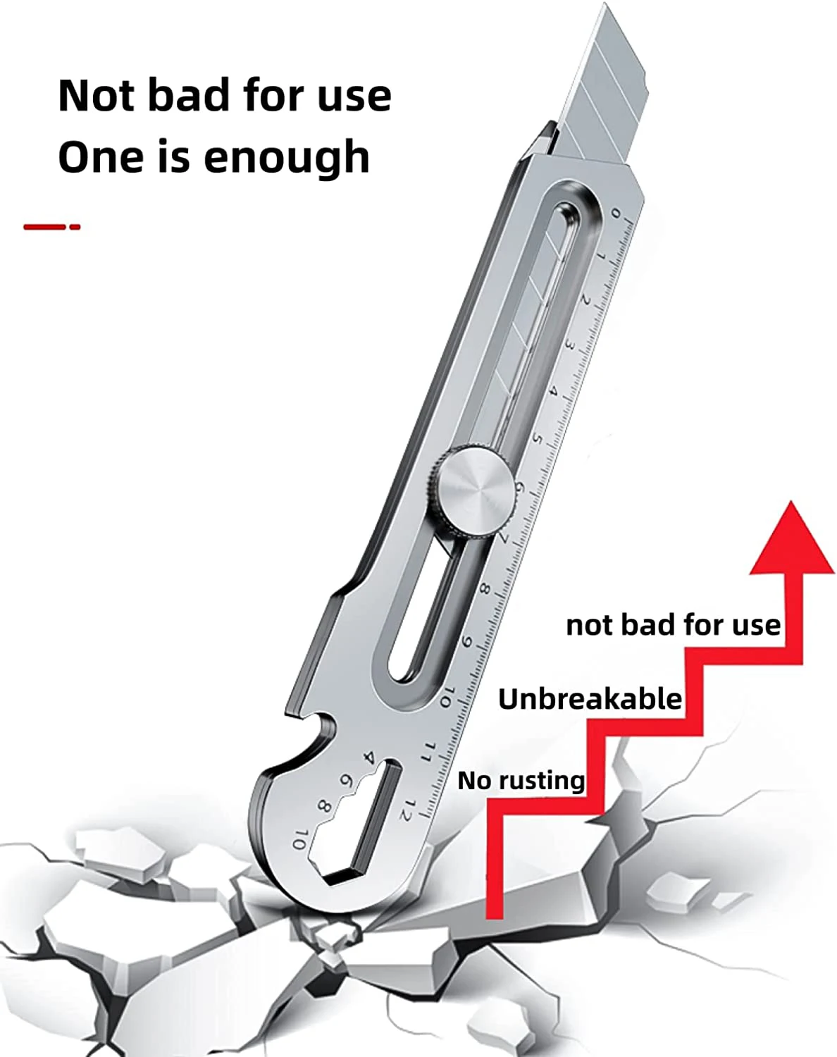 hot selling silver  multipurpose durable snap blade factory professional stainless  utility knife