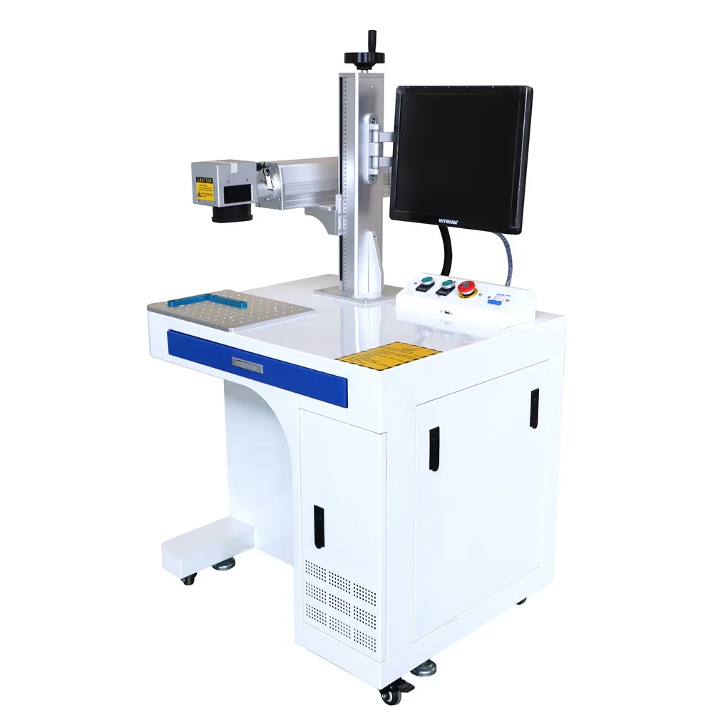 2 years warranty JPT RAYCUS IPG 20W 30W 50W Color Mini portable Fiber Laser Marking Machine for jewelry metal ring