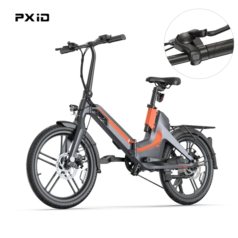 Retail price P4 Folding 20 Inch Removable Battery PXID P4 E Bike Electric Bike Bicycle