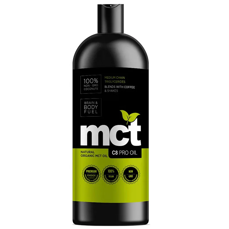 RTS Premium 100% Pure Natural Organic c8 Mct Coconut Oil For Coffee, Shakes, and Cooking