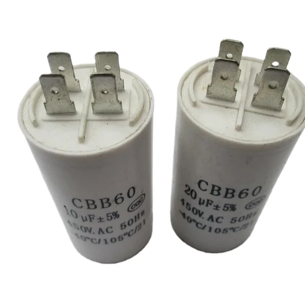 Pump start capacitor CBB60Start capacitor for heavy-duty electric air compressors 150uf