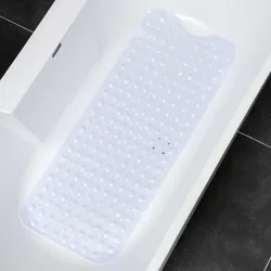 Customised Non Slip Anti Bacterial PVC Shower Mat for Bathroom