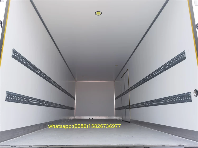 6x4 Dongfeng 25 tons refrigerated van truck Dongfeng heavy duty 30 tons van truck sale