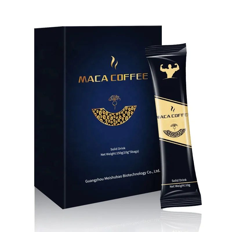  Лидер продаж OEM/ODM быстродействующий кофейный порошок Maca Energy удобный экстракт для повышения мужской силы и снятия