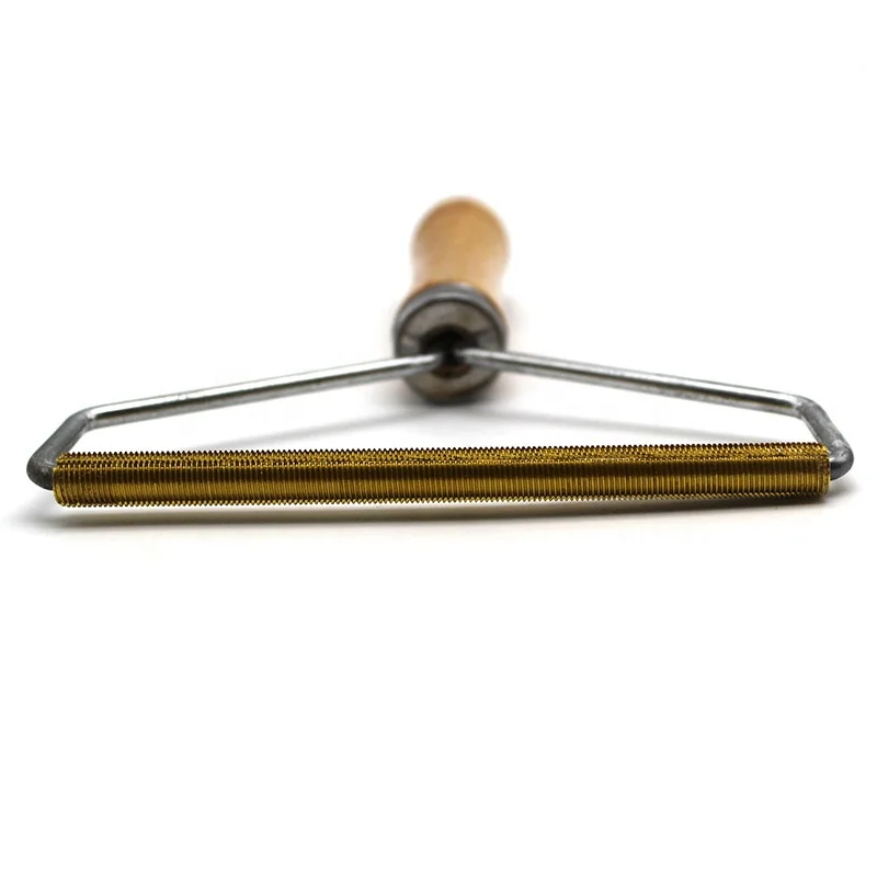 Easy clean cloth pet wooden lint remover