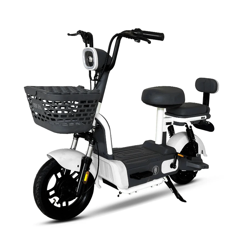 Opai cheap wholesale electric city bike motorcycle 48v 350w motorbike electric bike scooter moto elettrica with rear backrest