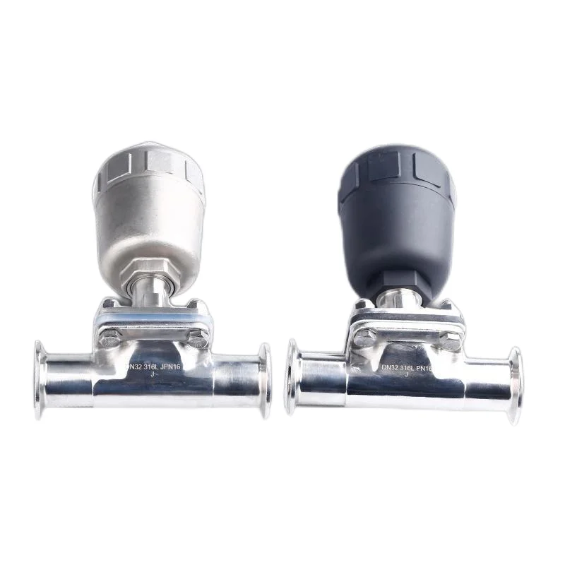 pneumatic diaphragm control valve zjhp-16c dn150 pneumatic double diaphragm ceramic gate valve