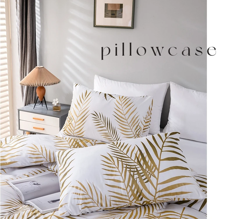 Comforter Sets with Pillowcase Bed Sheet Set Practical Factory Wholesale Customized Printed Fall Design Cheap Price 3 Pcs