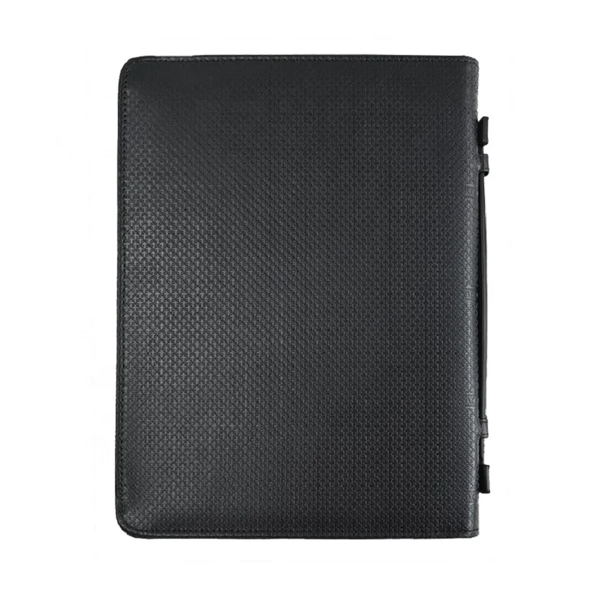 High Quality Pu Leather Personalized Fully Embossed Custom Bible Cover Black Minimalist Bible Cover With Zipper