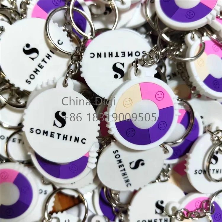 Plastic Unique Mini Tester Sun Light Detector Key Chain Holder Test UV Sensor Keychain