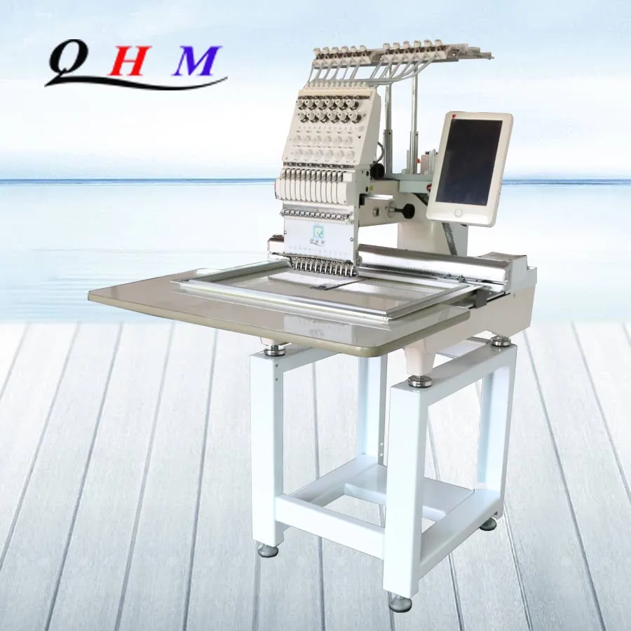  QHM QH-C1201 компьютеризированная 15 иглы одноголовная вышивальная машина