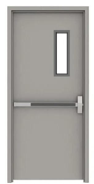 
Safety Fireproof Sound Insulation Emergency Exit Fire-rated Security Door 