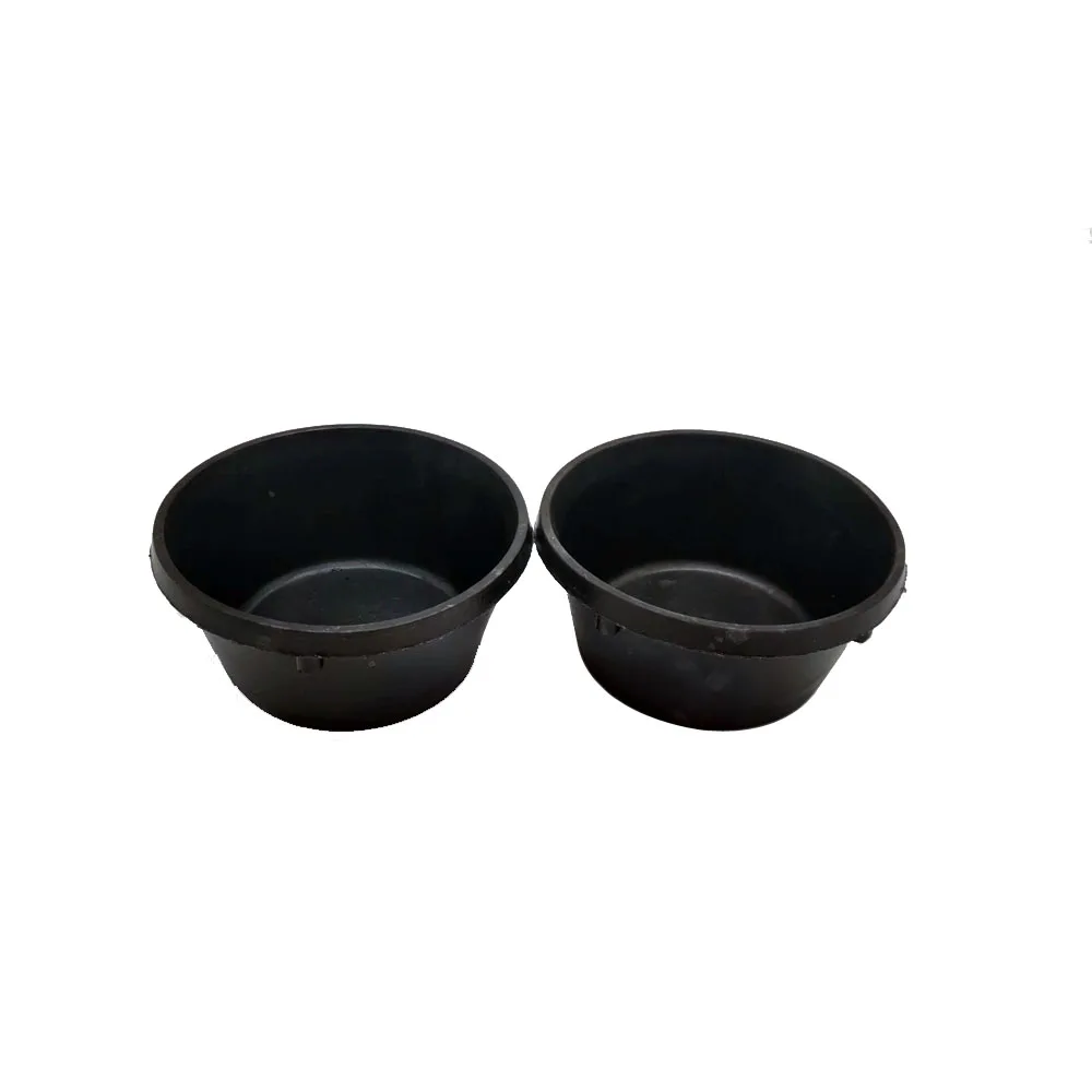 NEW Rubber Feeder 1QT for Pets Drink Water Bowl Mini Tub Poultry Feeding rubber Livestock Tubs Bucket