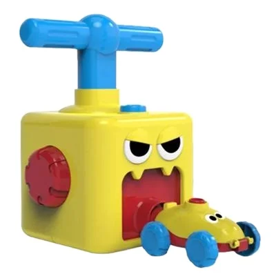 Factory Price Power Ballon Car Toy For Children Gift Power Balloon Launch Tower Toy