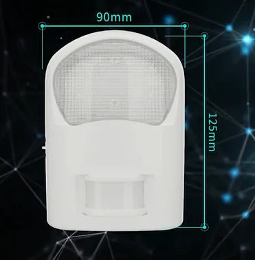Pdlux PD-PIR2020 Modern Mini Automatic Smart Battery Powered LED Night Light for Bedroom Corridor Switch Power Generation