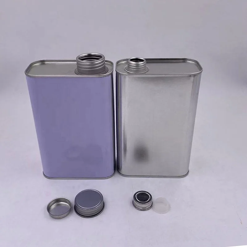 Лидер продаж 2021 года, жестяная банка с винтовым верхом на 1 литр для моторного масла или упаковки моторного масла