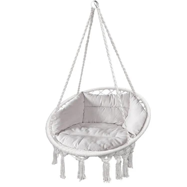 Hanging swing chair rattan chair swing indoor household single hammock Nordic balcony cradle chair