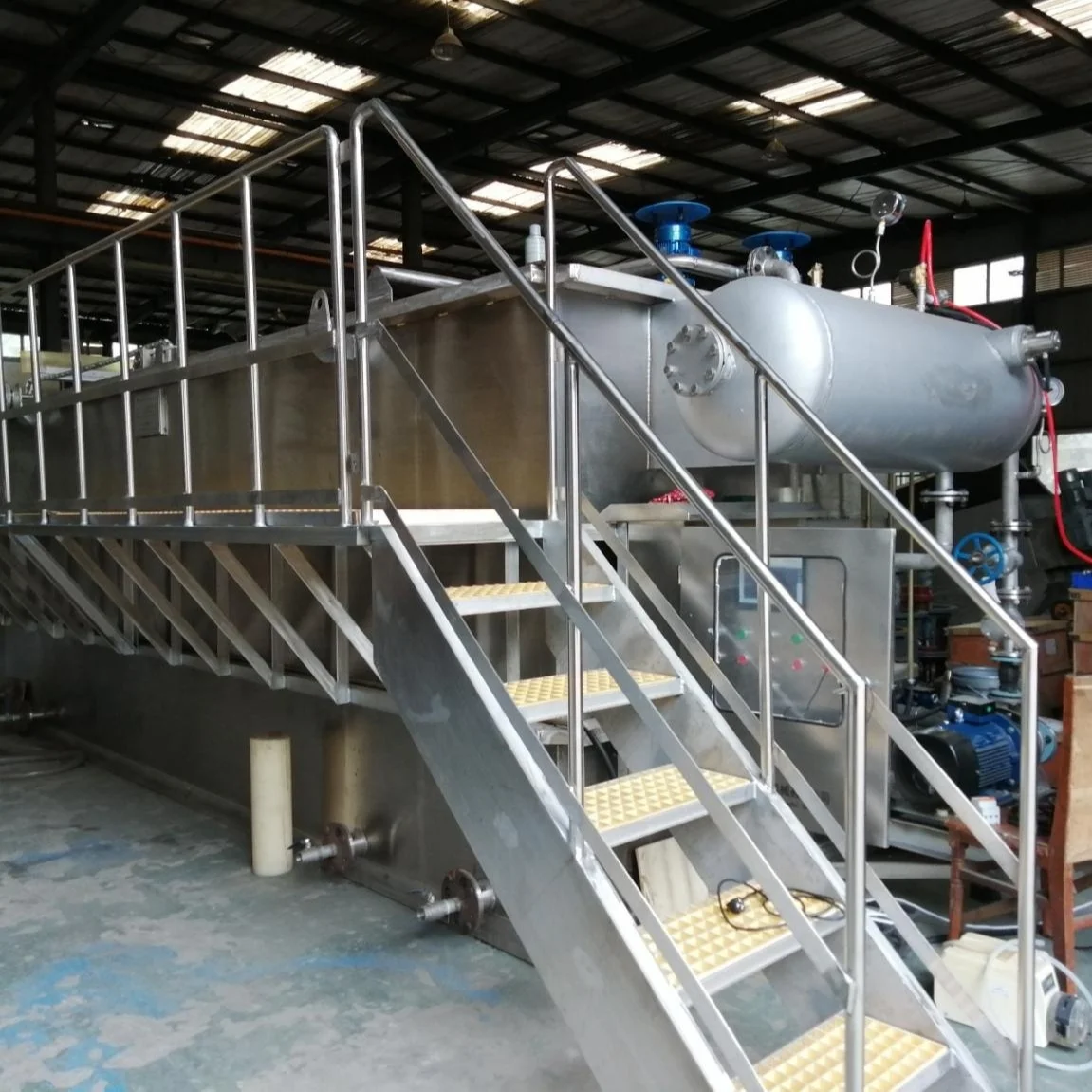 Dairy Waste Water Oil Separator DAF Dissolved Air Flotation System
