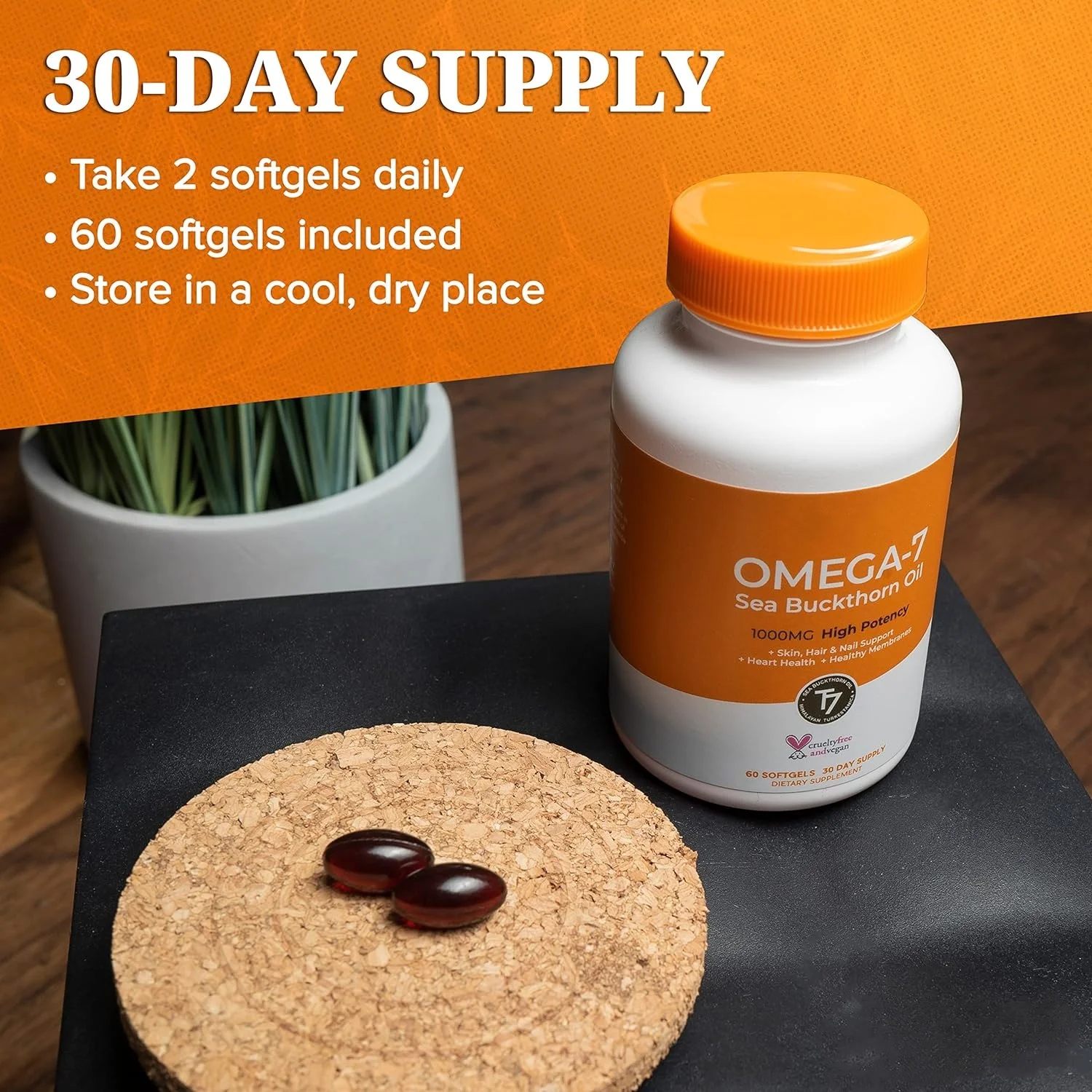 Professional Supplier Omega-7 Softgels, Premium Organic Himalayan Sea Buckthorn Oil OEM