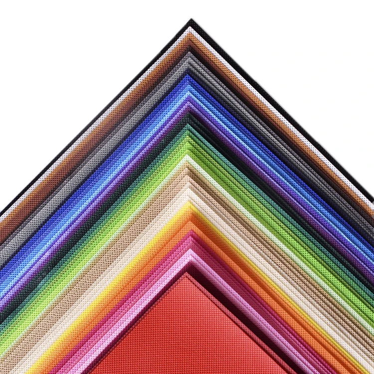 
China Spunbond PP Non-woven Xmas Gift Present Bag Fabric S SS Nonwoven Fabric Material Rolls Factory Supplier for Shopping Bags 