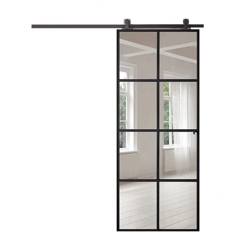 AS2047 standard residential Entry Doors Double glazed horizontal aluminium stacker sliding doors