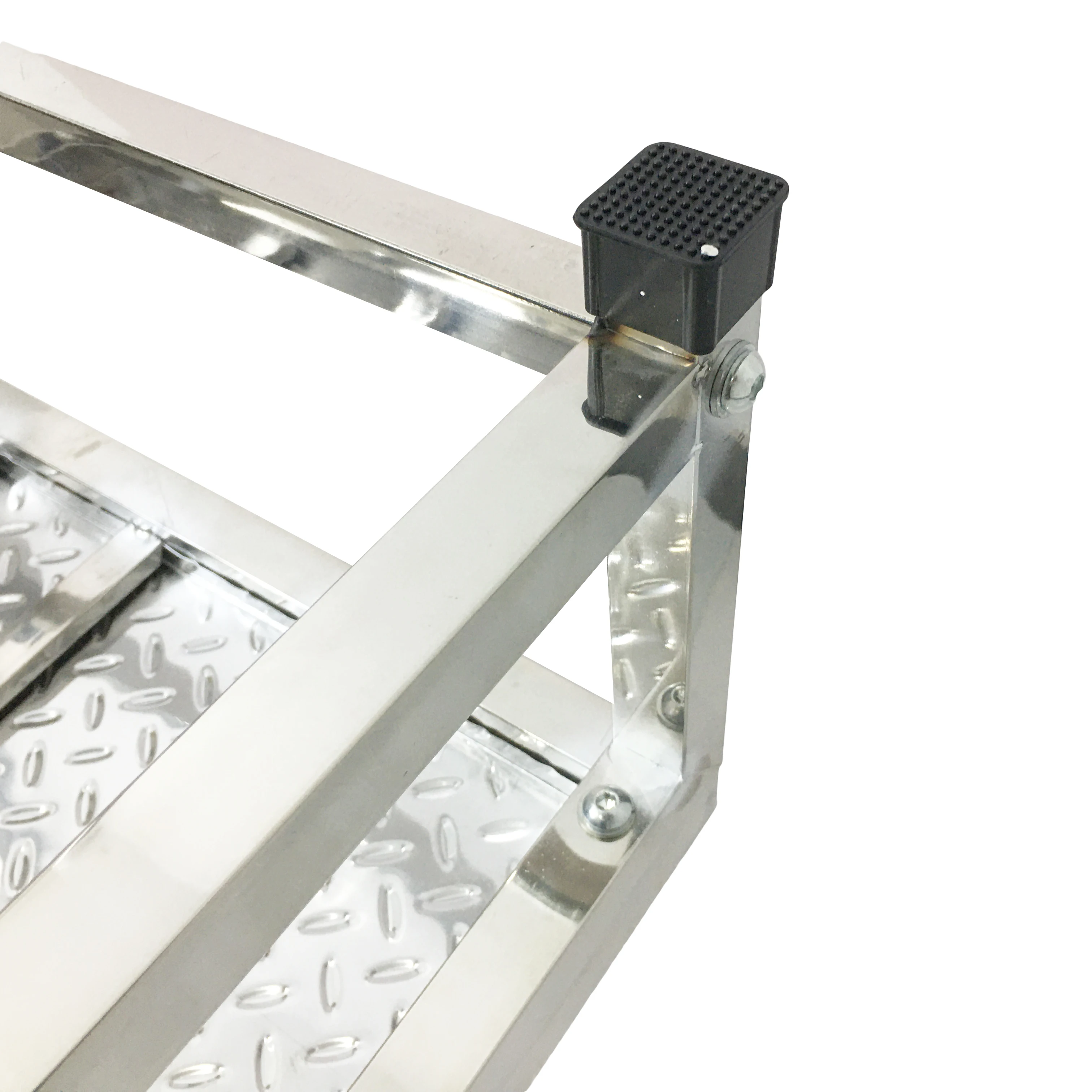 JT-CH0012G Cheap Price Hospital Furniture Medical Thickened Stainless Steel Dismantle Double Layers Two Step Foot Stool Footstep