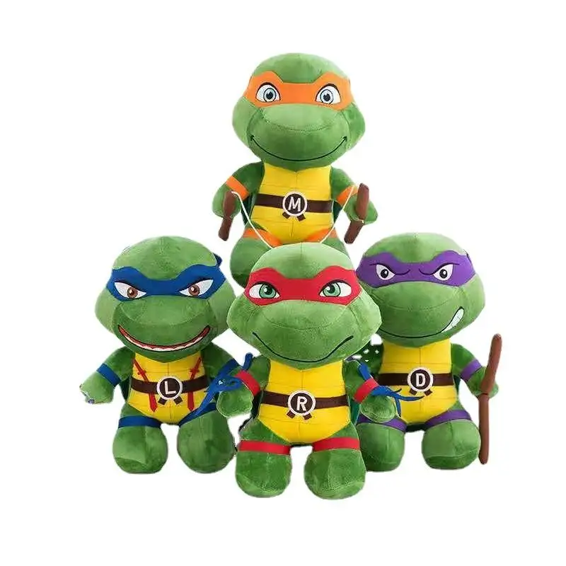 Toys Games Kids Doll Keychain Ninja Turtle Big Eyes Stuffed Tortoise Variant Mutant Soft Turtles Plush Toy Doll Other Baby Toy