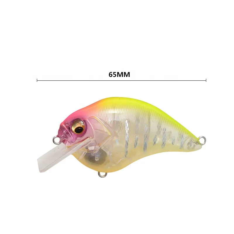 Wholesale High Quality Freshwater Mini Crankbait 65mm 16g Hard Bait Floating Pesca Crankbaits For Bass Fishing