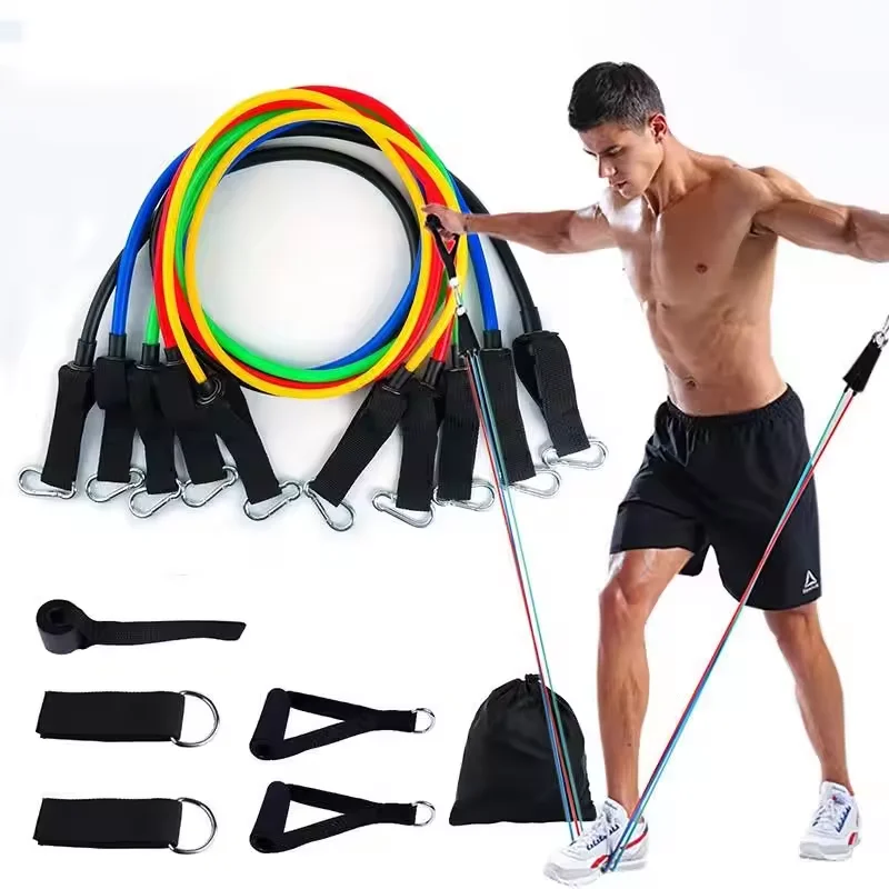 Original Brand New 100% Nylon Gym Rubber With  For Full-Body Workout   Set