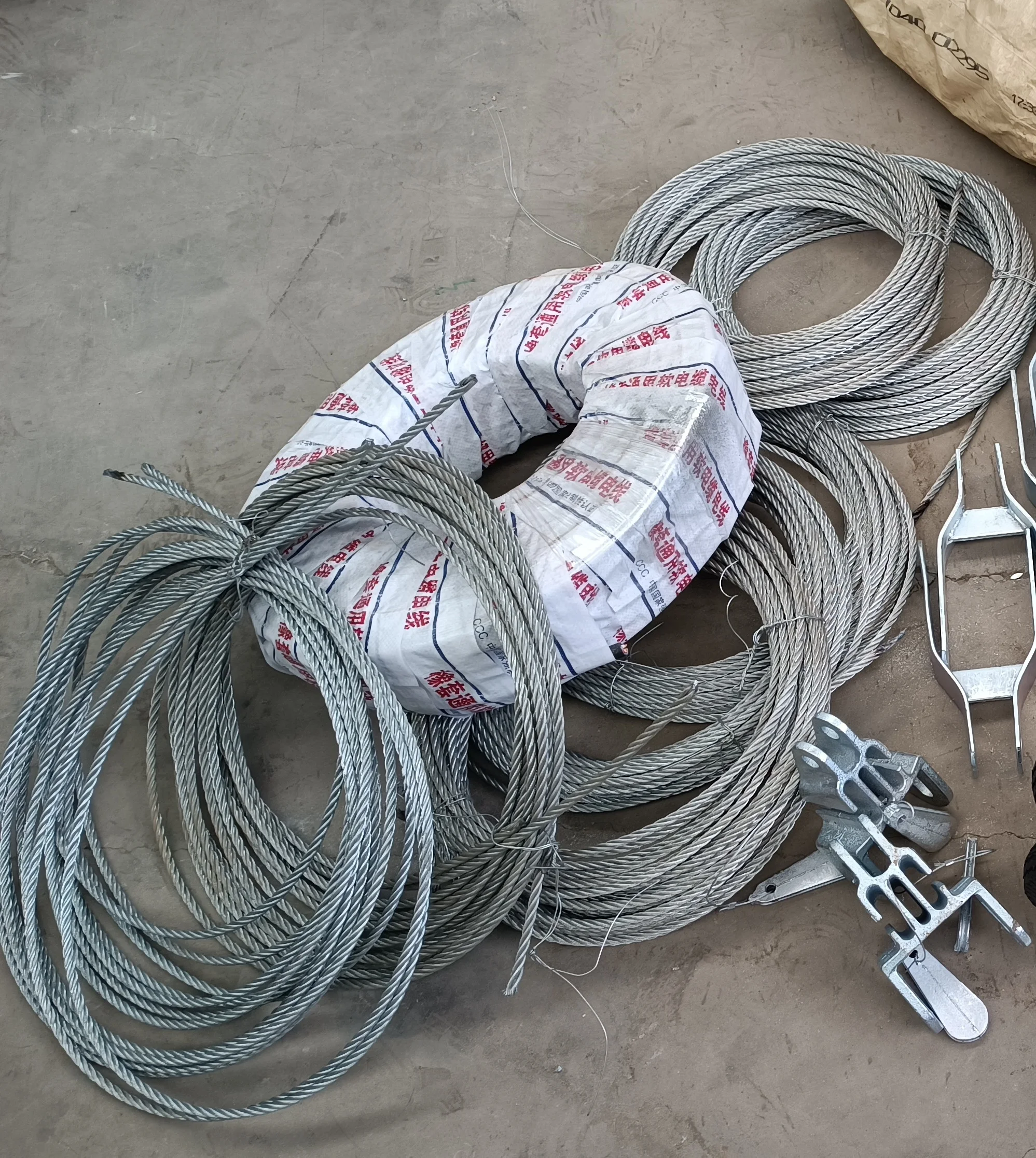 2mm~8mm 7*7 Steel Wire Rope for Building Construction Suspended Platform