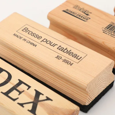 Wholesale Cam Be Custom Wooden Whiteboard Eraser With Felt Whiteboard Eraser Bohemia