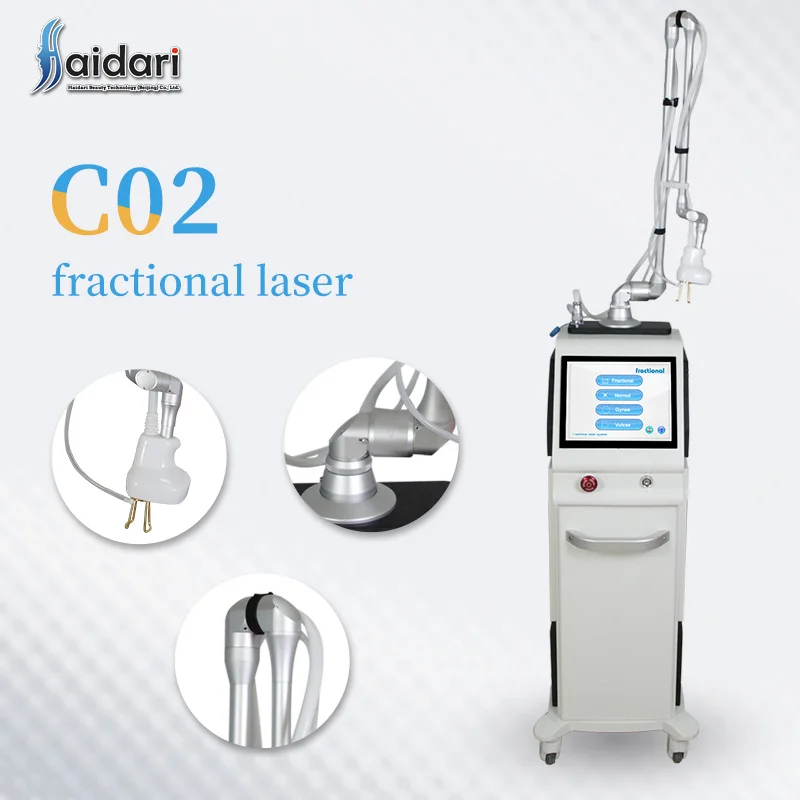 Fractional laser co2 vaginal treatment skin resurfacing scars removal surgical treatment fractional laser machine