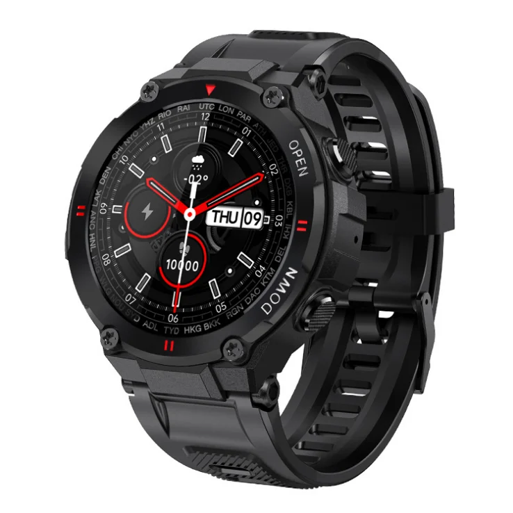 
RTS artificial intelligence smart watch with play and body monitoring running by IOS or Android 