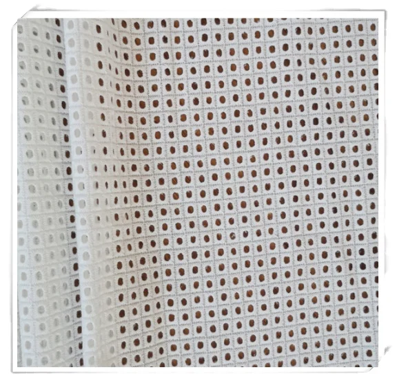 
100% cotton Hollowed-out embroidered women fabric 