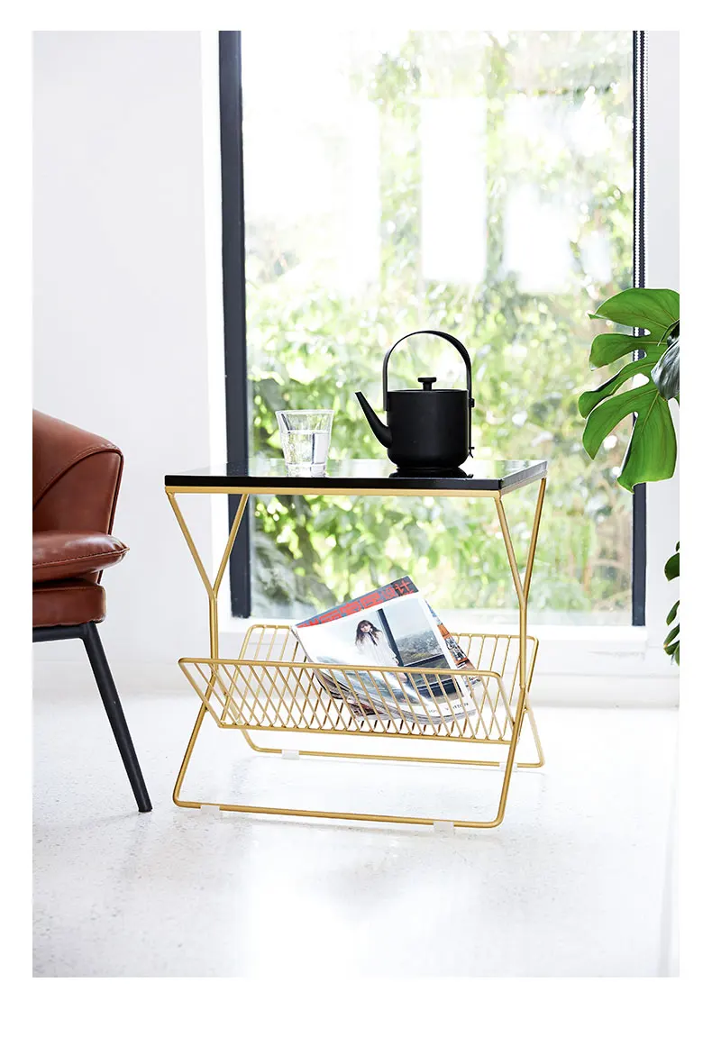 Nordic Design Modern Solid Wood Luxury Bedside Table Nightstand Side Table with 2 Drawer