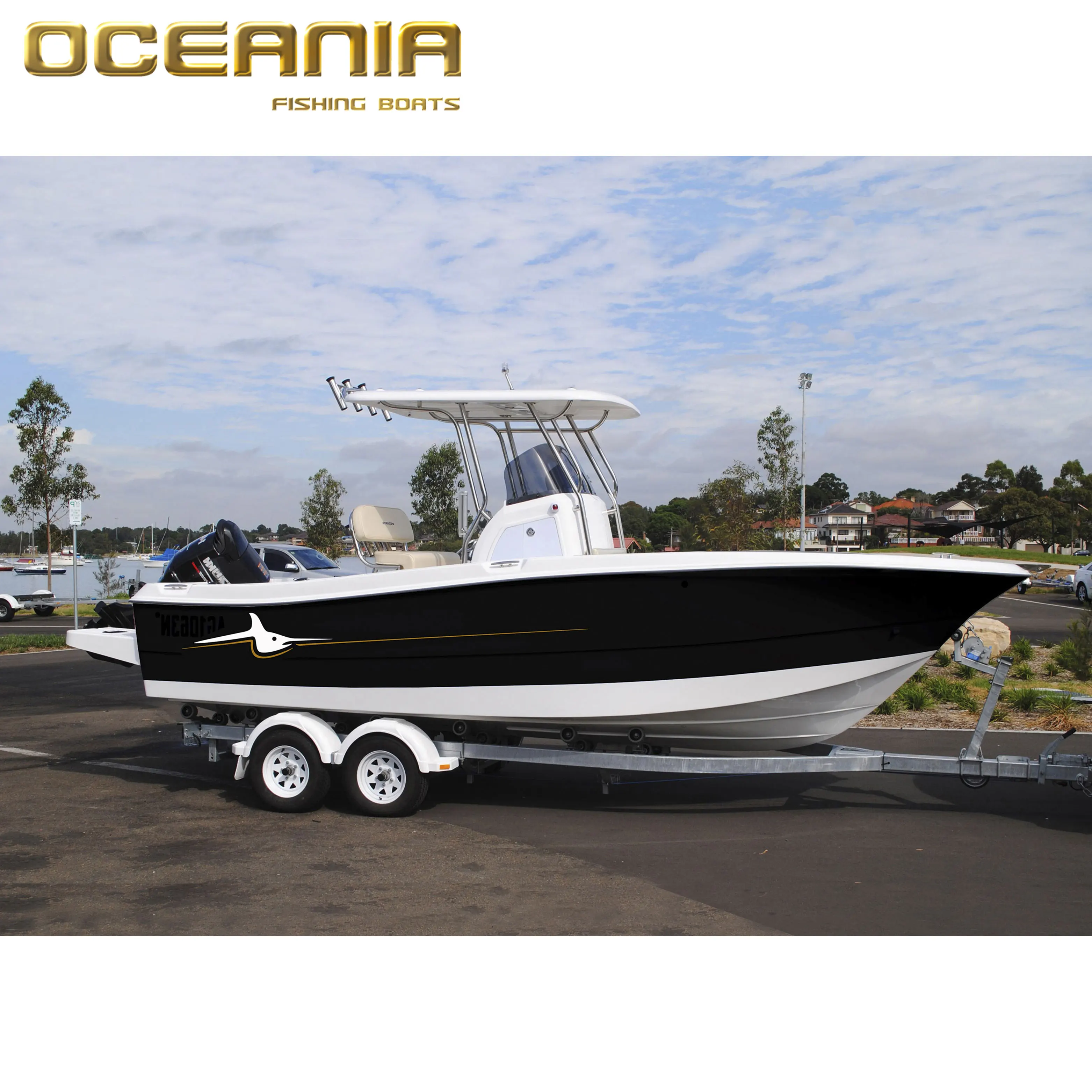 OCEANIA 22CC fiberglass boat motor boat mini yacht1