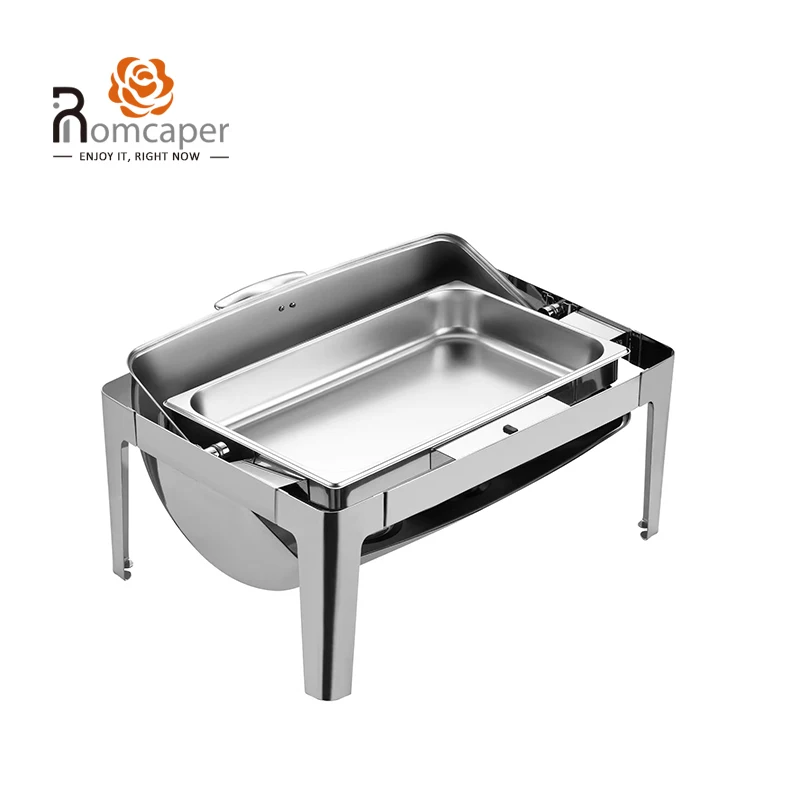 Chefing dish food buffet warmer catering, chef dish set tray stainless steel serving dish party food warmer