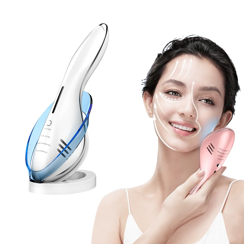 Multifunctional Anti-Wrinkle Face Lift Skin Tightening Machine EMS LED Photon Therapy Facial Massager