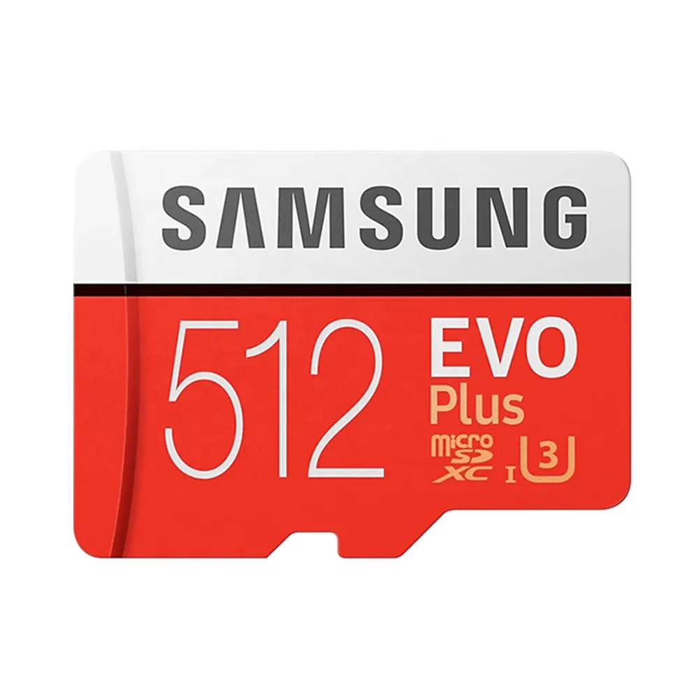 
Samsung 100% Original 512GB TF Memory Cards EVO Plus High Quality 32GB 64GB 128GB 256GB 512GB Class 10 U3 Mini SD Carte SD Kort  (62232511609)