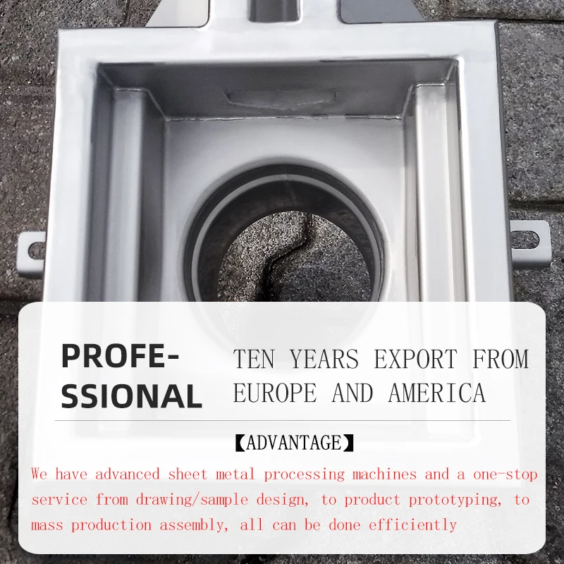 OEM large sheet metal components metal fabricated parts stainless steel aluminium welding sheet metal fabrication design forming